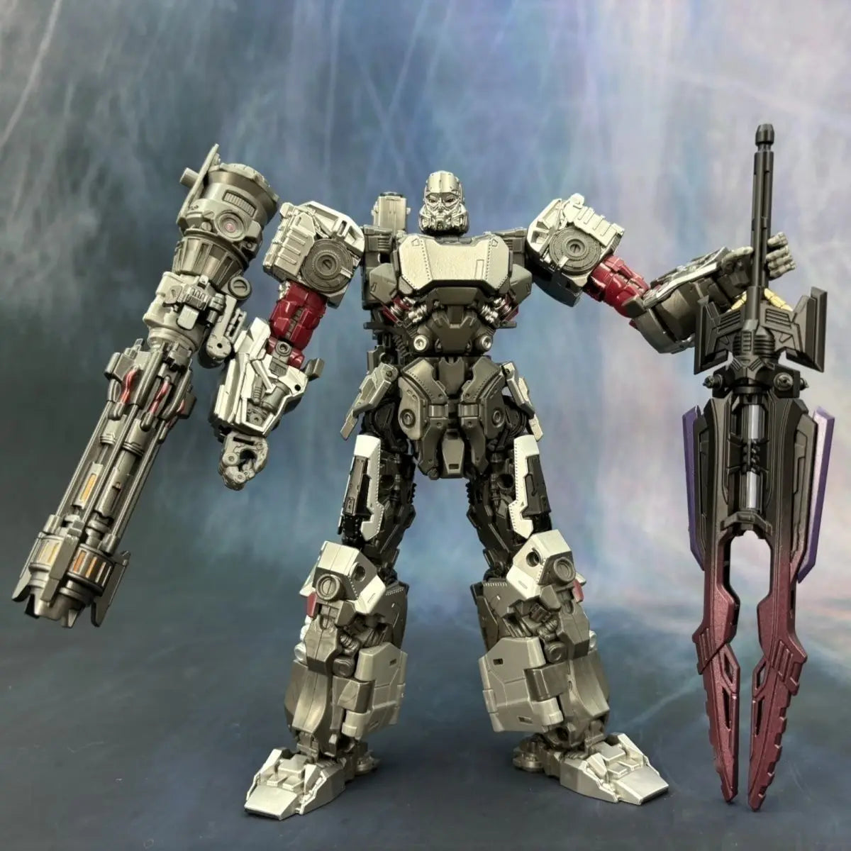 Juguete Transformers Robot Alloy 4 en 1 — Set Rinoceronte y Líder