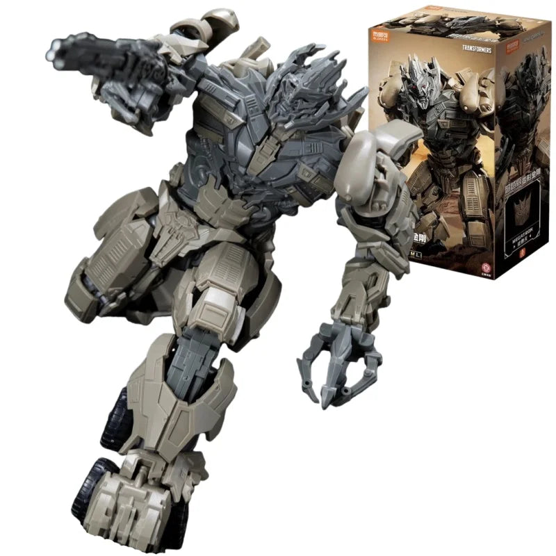 Figura Transformers Megatron Blitzwing Lord Decepticon — Ladrillo Gris Cañón Macizo Articulado