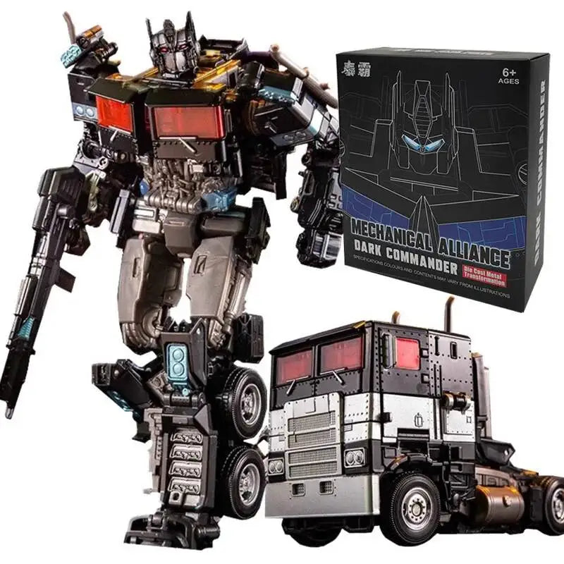 Figura Transformers Nemesis Prime YS04B — Masterpiece SS38 Camión Azul Noche