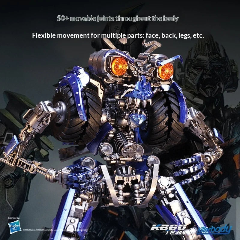 Figura Transformers Criatura Arácnida Cromada — Dark of the Moon Edición Prestigio