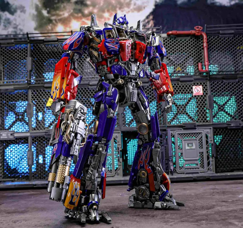 Figura Transformers Optimus Prime 30cm — DLX Coleccionable Articulado