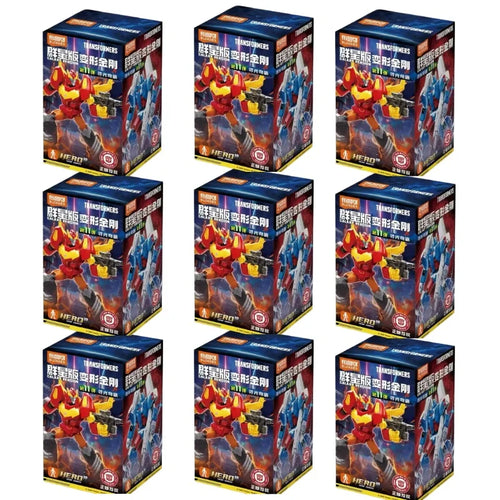 Caja al por mayor Transformers Blokees Galaxy Versión 11 — Caja completa 9 unidades misterio