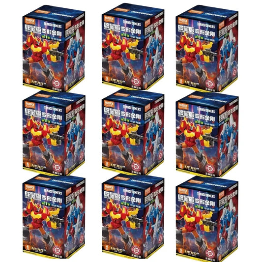 Caja al por mayor Transformers Blokees Galaxy Versión 11 — Caja completa 9 unidades misterio