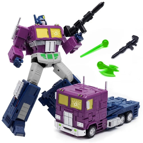 Figura Transformers Optimus Prime SS86 — Versión G1 Negra Coleccionista
