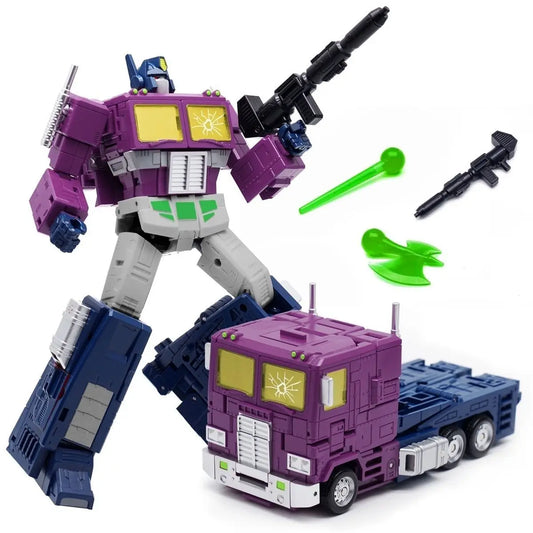Figura Transformers Optimus Prime SS86 — Versión G1 Negra Coleccionista