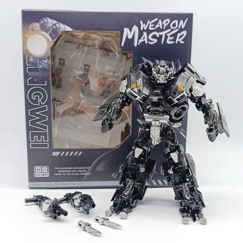 Figura Transformers Ironhide Maestro de Armas — Acabado Plateado Edición Pionero