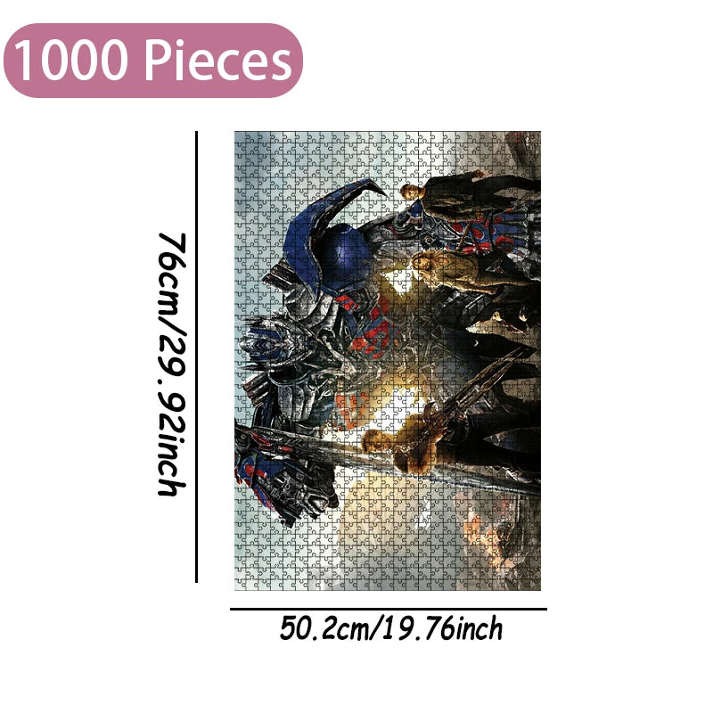 Rompecabezas Transformers Edición Limitada — 1000 Piezas