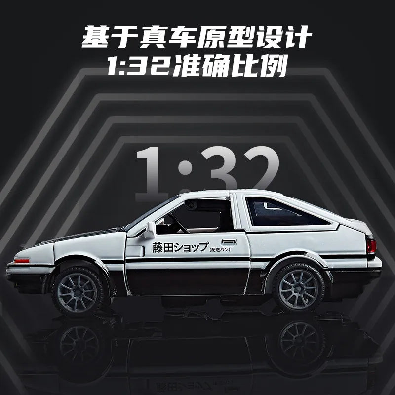 Figura Transformers AE86 Initial D — Robot Tofu Shop Edición Deformed