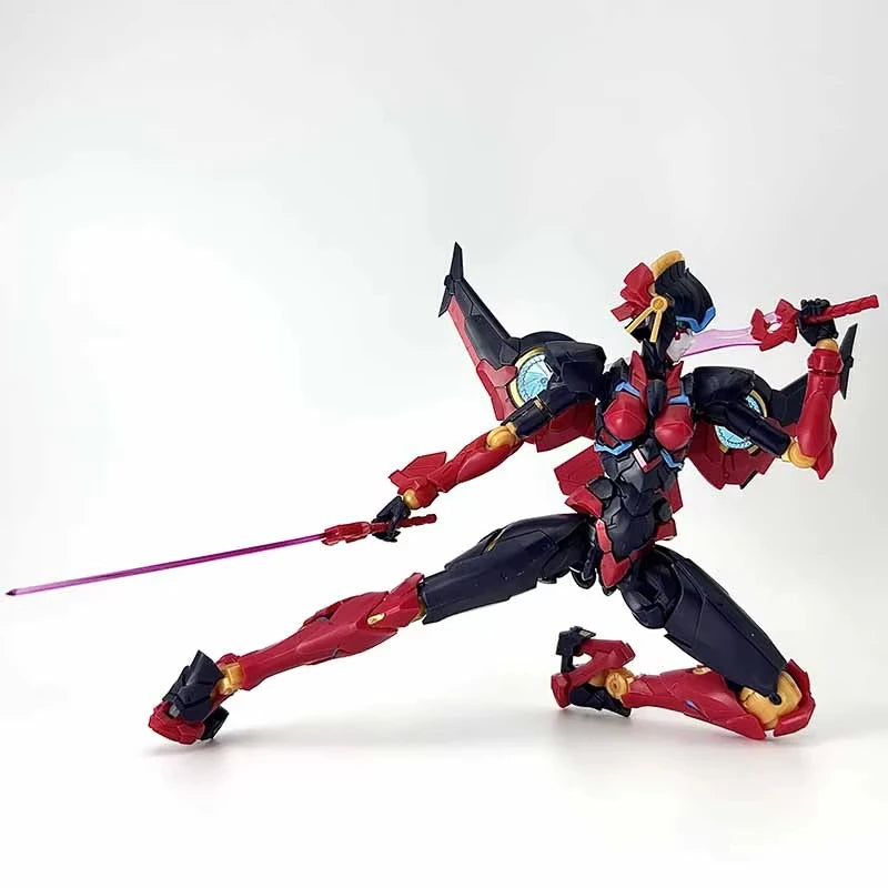 Figura Transformers Windblade MD004 — Robot Rojo Riobot KO Ensamblaje