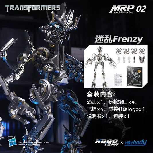 Figura Transformers Frenzy — Killerbody Modelo MRP-02 Articulada