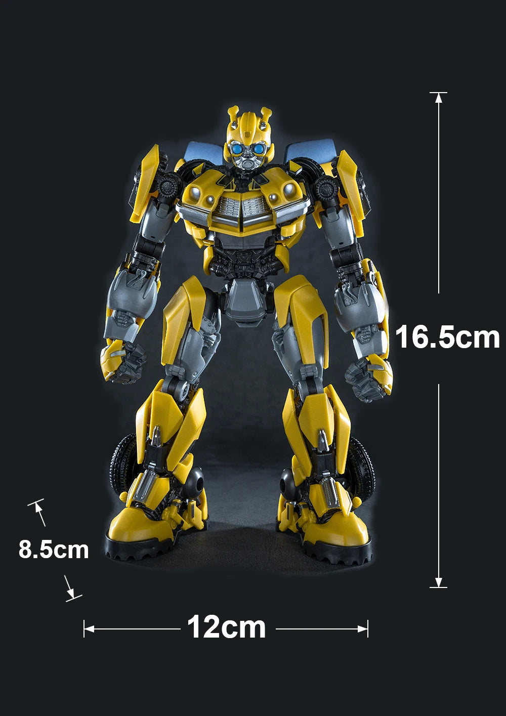Figura Transformers Bumblebee 16.5cm — Studio Yolopark Rise of the Beasts Detallada