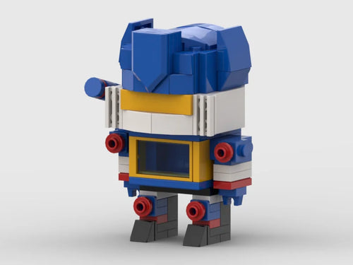 Figura de Transformers Soundwave Edición Uno - Busto Ladrillo Azul Precursor