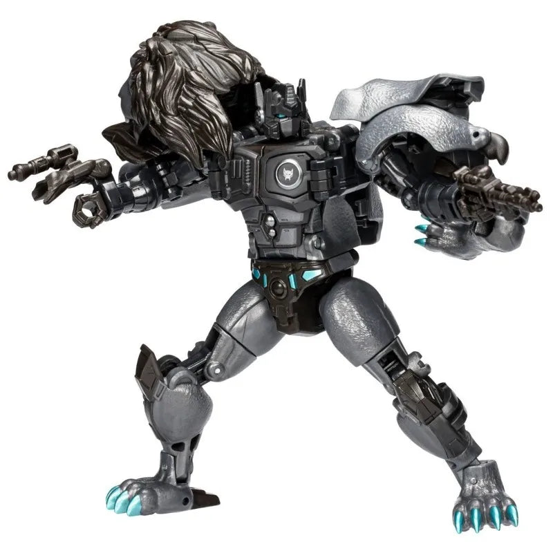 Figura Transformers Leo Prime Nemesis Voyager — Edición Hasbro Maximal Rugiente