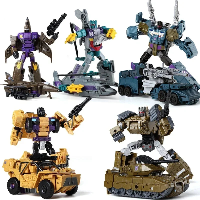 Figura Transformers Bruticus HaiZhiXing — Combinador KO Cinco Robots Completo
