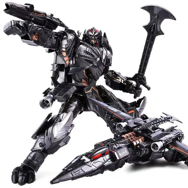 Figura Transformers Galvatron MW-001 — Robot Negro 30cm El Último Caballero