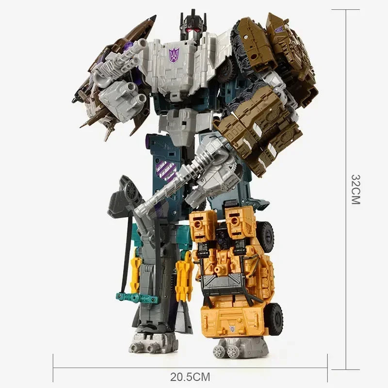 Figura Transformers Bruticus HaiZhiXing — Combinador KO Cinco Robots Completo