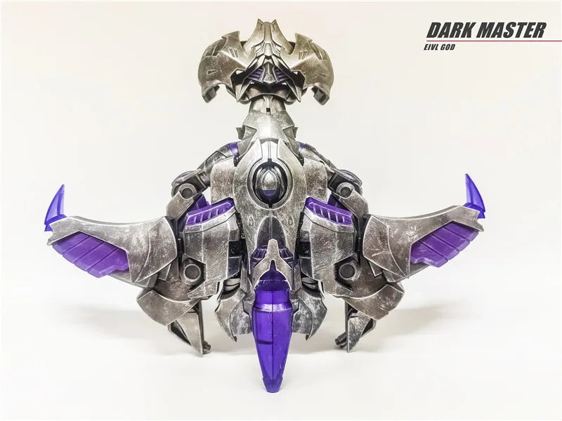 Figura Transformers Megatron Dark Master APC — Versión Prime Dañada en Batalla