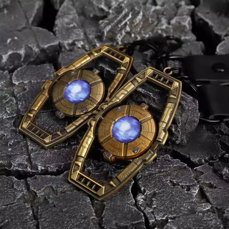 Llavero Transformers Matriz Optimus Prime — Colgante metálico Premium