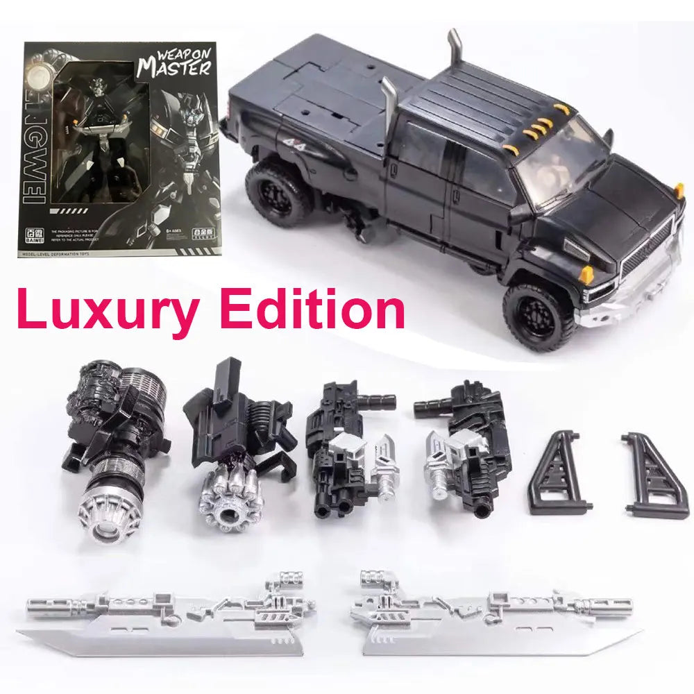 Figura Transformers Ironhide TW-1026 — Aleación Oscura Modo Robot Experto