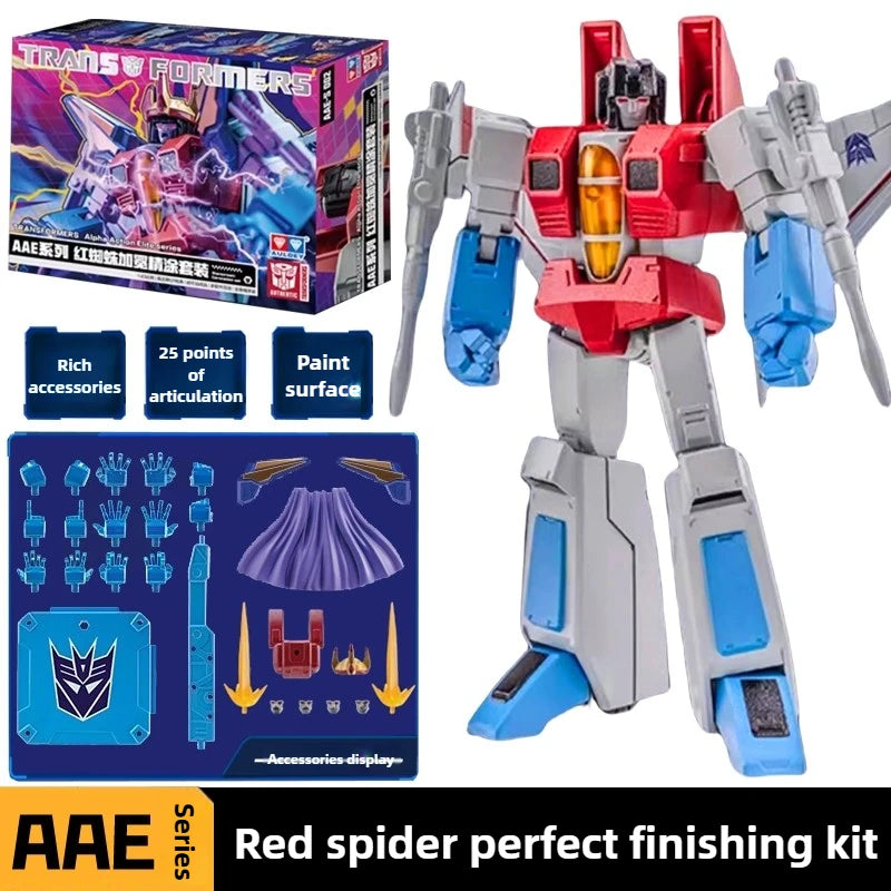 Figura Transformers Starscream Edición Pintura Detallada — Alpha Action Elite Premium