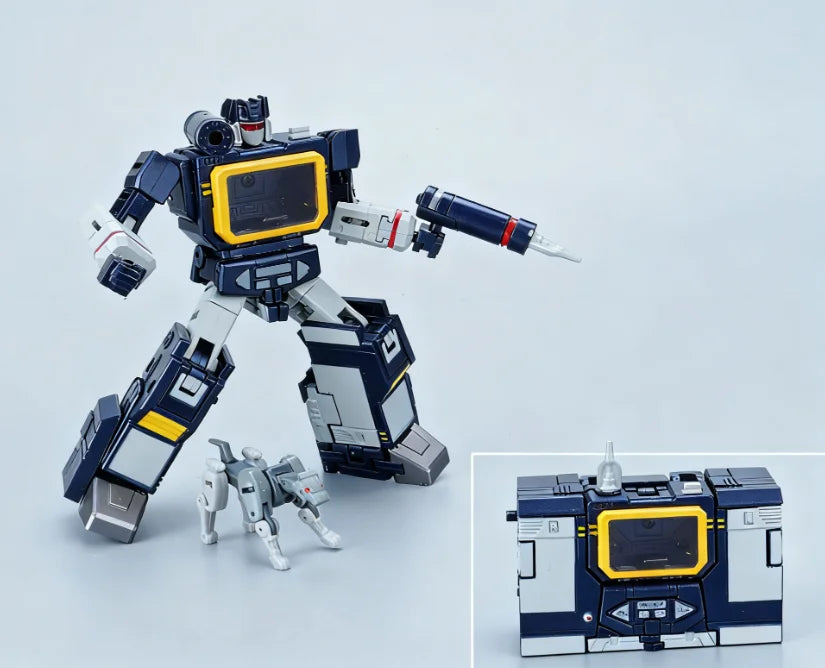 Figura Transformers Soundwave Newage H21 — KO G1 Casete Integrado Tamaño Pequeño