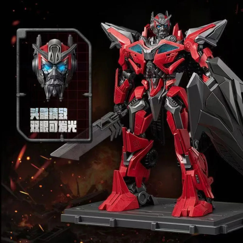 Kit de mejora Transformers Blitzwing SS65 - Accesorios de alas y armas rojo y plateado
