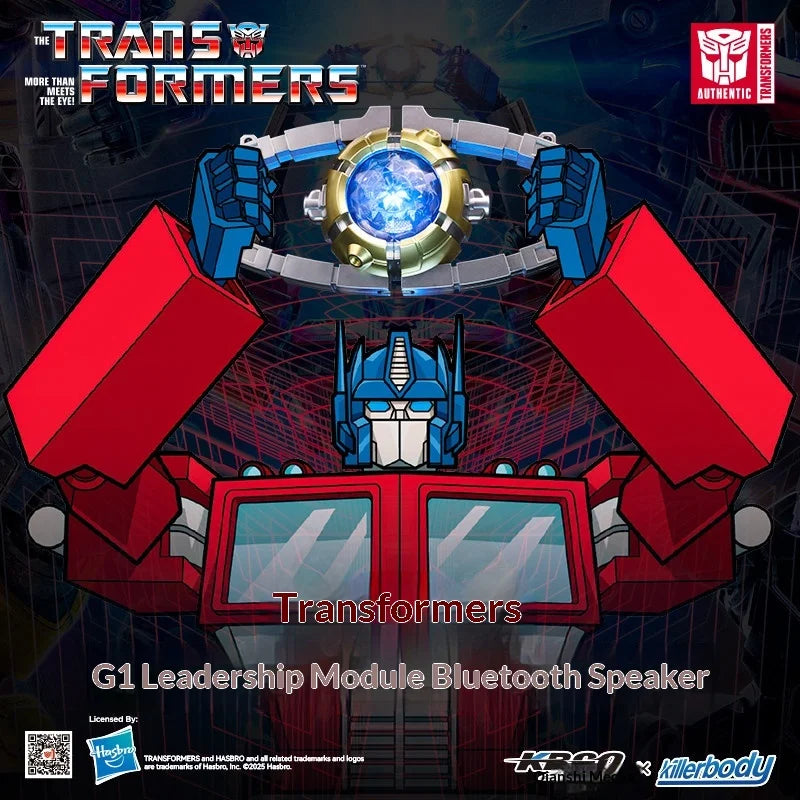 Altavoz Bluetooth Transformers Optimus Prime Matrix — Killerbody Edición Coleccionista Sonido