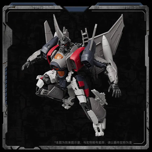 Figura Transformers Blitzwing Triple Changer Beyond — Ladrillo Violeta y Blanco Tanque de Combate
