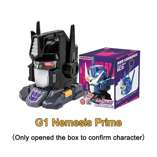 Colgante Transformers Nemesis Prime G1 — Dije Oscuro Edición Espejo