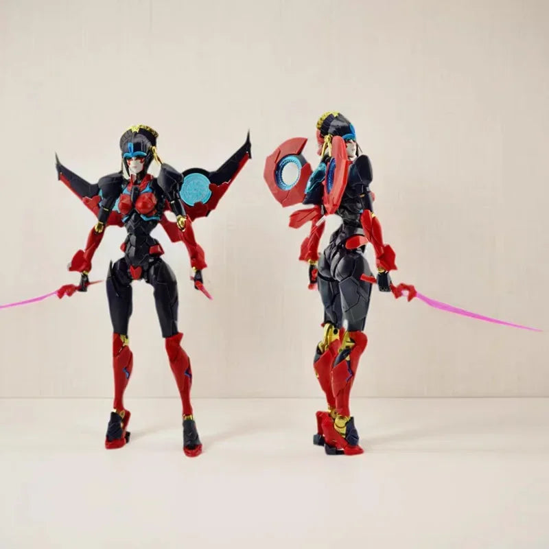 Figura Transformers Windblade 30cm — Autobot Robot Articulado Femenino