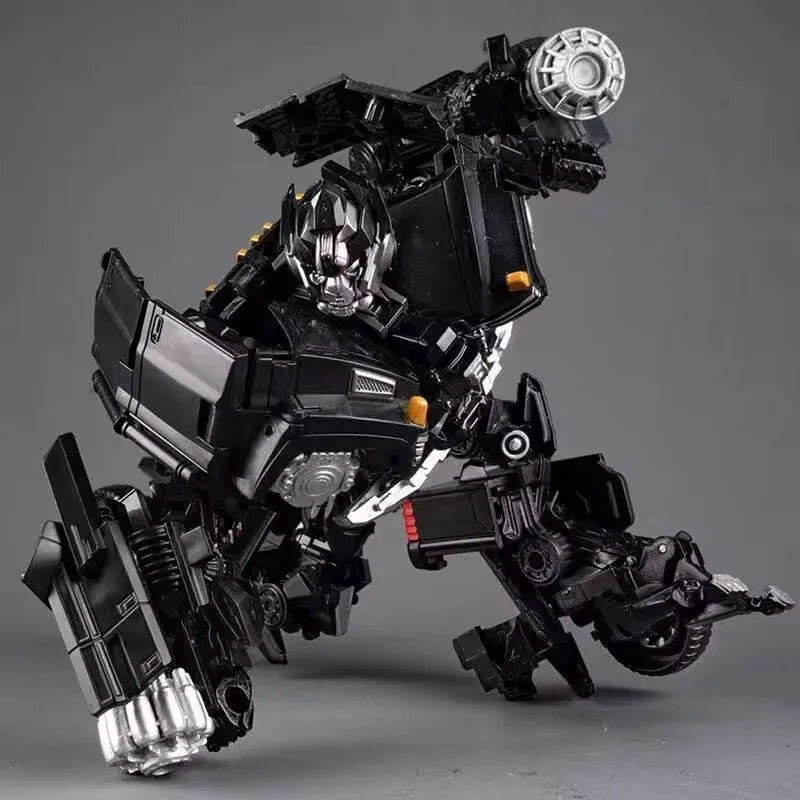 Figura Transformers Ironhide Maestro de Armas — Acabado Plateado Edición Pionero