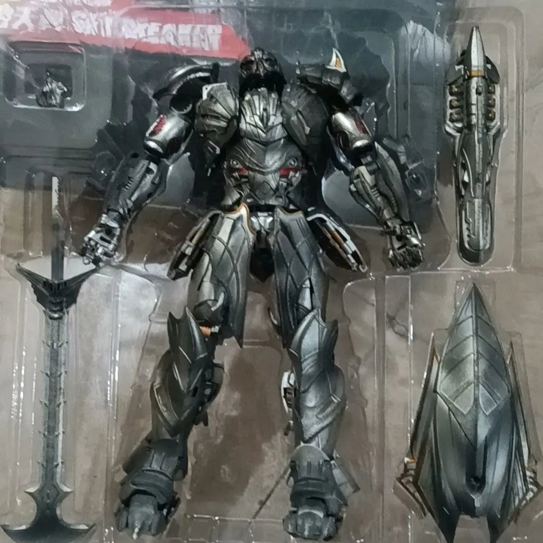 Figura Transformers Galvatron BS02 — Versión Dragón Alado Cromado Bestia