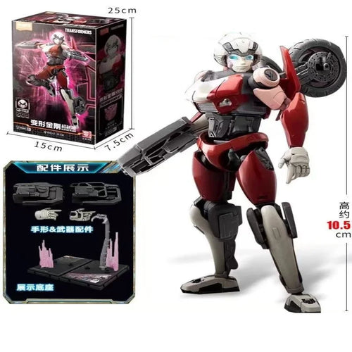 Figura Transformers Arcee Burdeos — Taladro Percutor Set Ficha Técnica