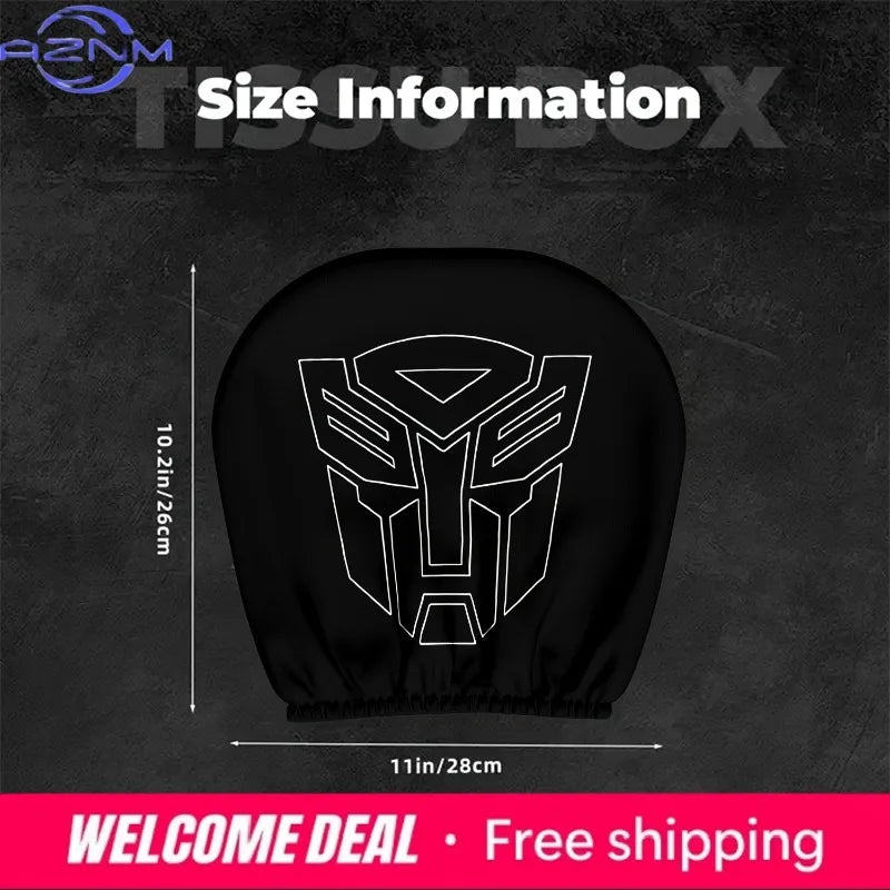 Funda para Reposacabezas Transformers Autobot — Juego de 2 Protectores para Asientos de Coche