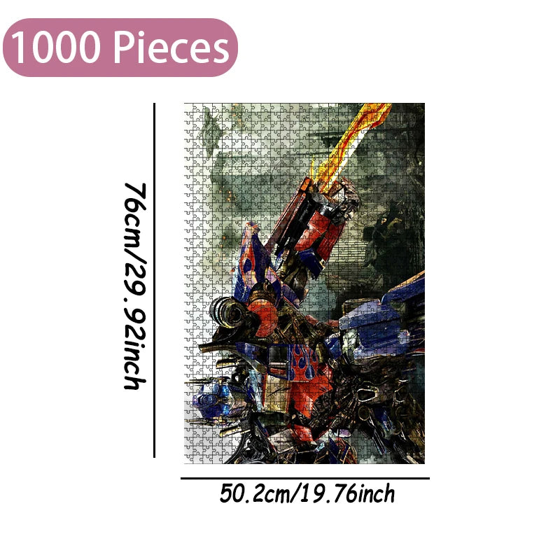 Rompecabezas Transformers Optimus Prime — 1000 Piezas