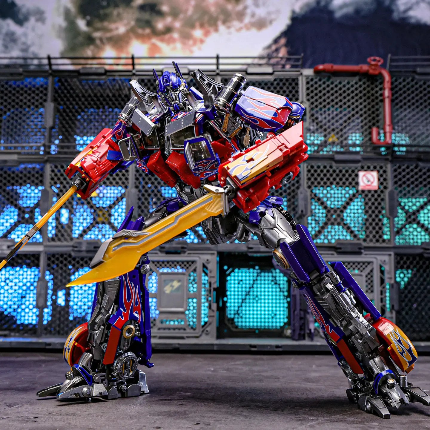 Figura Transformers Optimus Prime 30cm — DLX Coleccionable Articulado