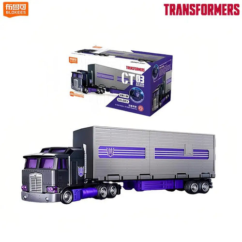 Figura Transformers Motormaster Líder Stunticon — Ladrillo Gris y Negro Modo Camión
