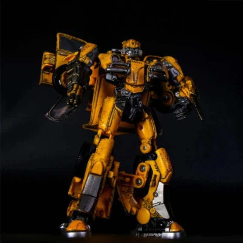 Figura Transformers Bumblebee de aleación de 21 cm — Versión Batalla Dañada