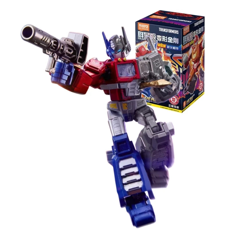 Figura Transformers Optimus Prime — Blokees Galaxy Versión 8 Montaje Modular