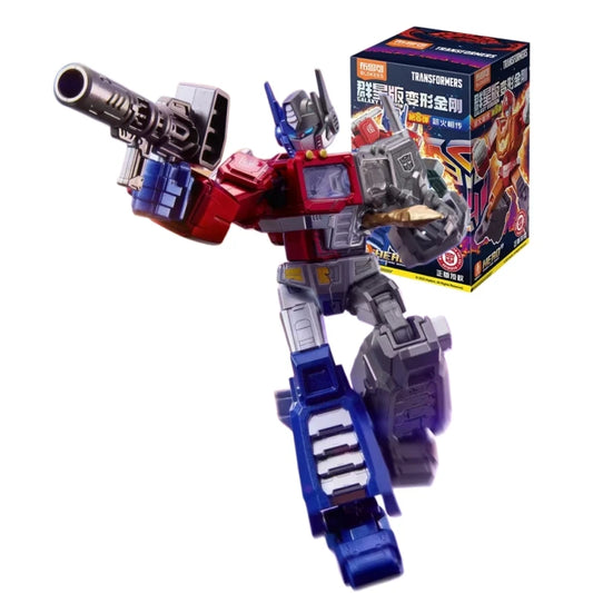 Figura Transformers Optimus Prime — Blokees Galaxy Versión 8 Montaje Modular