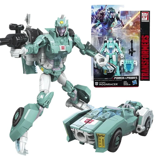Figura Transformers Moonracer — Autobot G1 Robot Articulado Hasbro