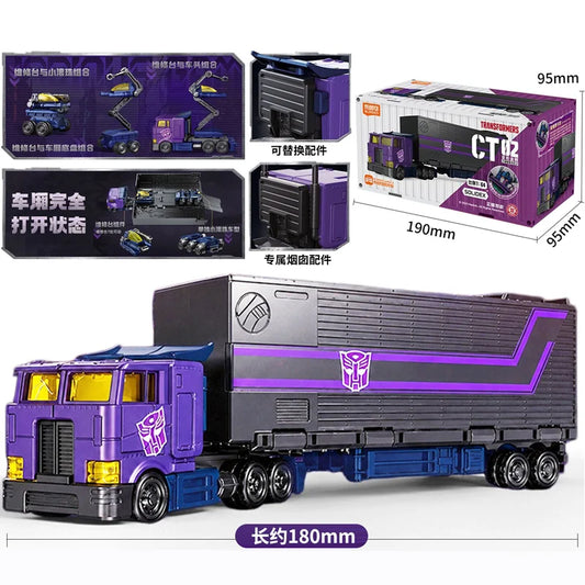 Camión Transformers Motormaster CT02 — Semi-remolque violeta Stunticon