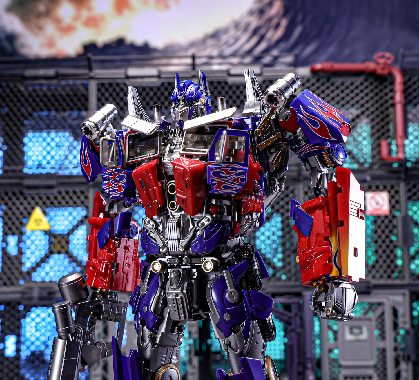 Figura Transformers Optimus Prime 30cm — DLX Coleccionable Articulado