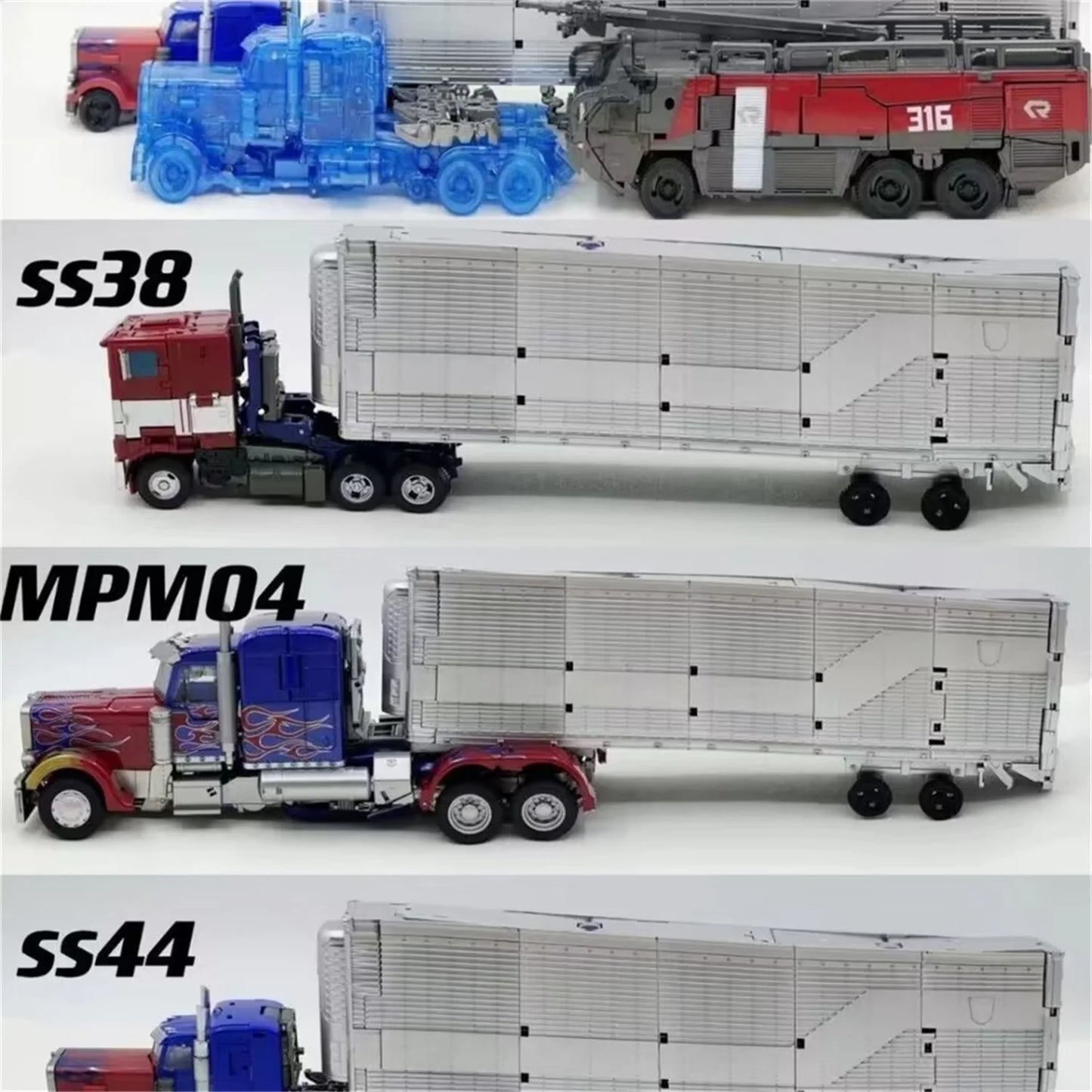 Accesorio Transformers Remolque CY01 — Estructura Plateada Compatible TW1022