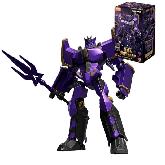 Figura Transformers Megatronus Prime Blitzwing — Ladrillo Dorado y Negro, Señor Caído