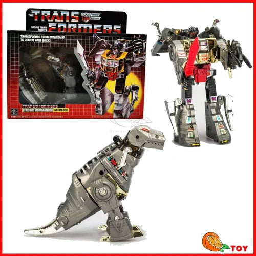 Figura Transformers Grimlock G1 84-86 — Tiranosaurio Versión EE. UU. Caja Original