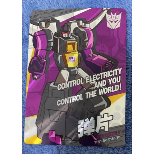Tarjetas Transformers - Edición 18