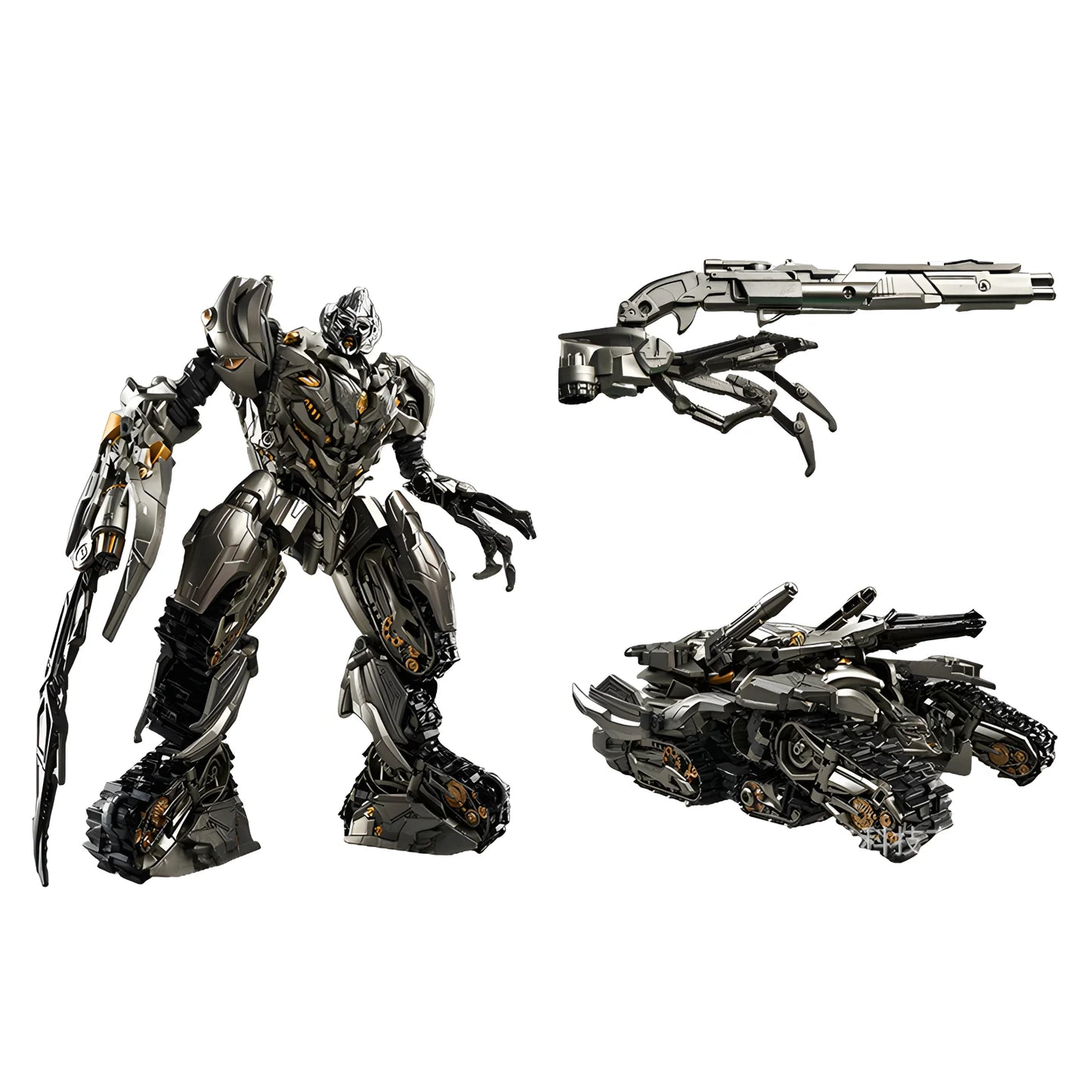 Figura Transformers Megatron 30cm — Aleación Película G1 Robot Articulado