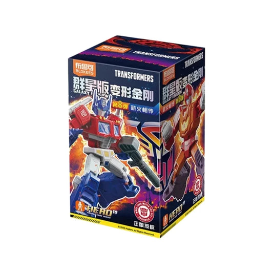 Figura Transformers Hot Rod — Blokees Galaxy Versión 8 Legado de las Llamas