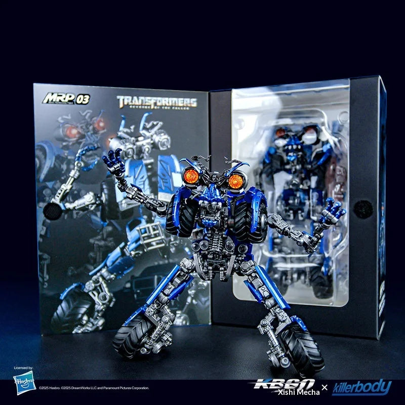Figura Transformers Araña Mecánica Cromada — Dark of the Moon Killerbody